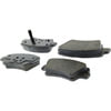 Centric 105.13130 Disc Brake Pad Set Posi Quiet Ceramic Brake Pads with Shims and Hardware