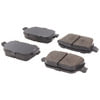 Centric 105.13141 Disc Brake Pad Set Posi Quiet Ceramic Brake Pads with Shims and Hardware