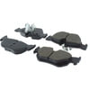Centric 105.12670 Disc Brake Pad Set Posi Quiet Ceramic Brake Pads with Shims and Hardware