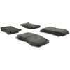 Centric 105.11490 Disc Brake Pad Set Posi Quiet Ceramic Brake Pads with Shims and Hardware