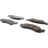 Centric 105.11580 Disc Brake Pad Set Posi Quiet Ceramic Brake Pads with Shims and Hardware