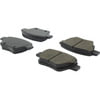 Centric 105.14560 Disc Brake Pad Set Posi Quiet Ceramic Brake Pads with Shims and Hardware