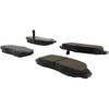 Centric 105.15060 Disc Brake Pad Set Posi Quiet Ceramic Brake Pads with Shims and Hardware