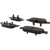 Centric 105.15490 Disc Brake Pad Set Posi Quiet Ceramic Brake Pads with Shims and Hardware