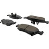 Centric 105.15680 Disc Brake Pad Set Posi Quiet Ceramic Brake Pads with Shims and Hardware