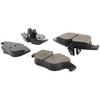 Centric 105.13411 Disc Brake Pad Set Posi Quiet Ceramic Brake Pads with Shims and Hardware