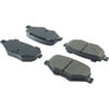 Centric 105.13771 Disc Brake Pad Set Posi Quiet Ceramic Brake Pads with Shims and Hardware