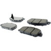 Centric 105.16540 Disc Brake Pad Set Posi Quiet Ceramic Brake Pads with Shims and Hardware