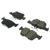 Centric 105.16650 Disc Brake Pad Set Posi Quiet Ceramic Brake Pads with Shims and Hardware