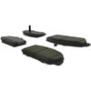 Centric 105.16970 Disc Brake Pad Set Posi Quiet Ceramic Brake Pads with Shims and Hardware