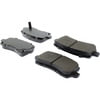 Centric 105.16980 Disc Brake Pad Set Posi Quiet Ceramic Brake Pads with Shims and Hardware