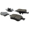 Centric 105.17210 Disc Brake Pad Set Posi Quiet Ceramic Brake Pads with Shims and Hardware