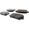 Centric 105.17350 Disc Brake Pad Set Posi Quiet Ceramic Brake Pads with Shims and Hardware