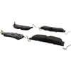 105.16111 by CENTRIC - Posi Quiet Ceramic Brake Pads with Shims and Hardware