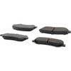 Centric 105.16230 Disc Brake Pad Set Posi Quiet Ceramic Brake Pads with Shims and Hardware