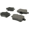 Centric 105.16461 Disc Brake Pad Set Posi Quiet Ceramic Brake Pads with Shims and Hardware