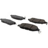 Centric 105.16490 Disc Brake Pad Set Posi Quiet Ceramic Brake Pads with Shims and Hardware