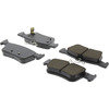 Centric 105.18780 Disc Brake Pad Set Posi Quiet Ceramic Brake Pads with Shims and Hardware