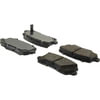 Centric 105.19540 Disc Brake Pad Set Posi Quiet Ceramic Brake Pads with Shims and Hardware
