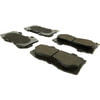 Centric 105.18020 Disc Brake Pad Set Posi Quiet Ceramic Brake Pads with Shims and Hardware
