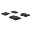 Centric 102.00090 Disc Brake Pad Set C-Tek Semi-Metallic Brake Pads with Shims