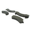 102.02250 by CENTRIC - C-Tek Semi-Metallic Brake Pads with Shims