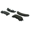Centric 102.02620 Disc Brake Pad Set C-Tek Semi-Metallic Brake Pads with Shims
