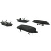 Centric 102.03760 Disc Brake Pad Set C-Tek Semi-Metallic Brake Pads with Shims