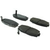 Centric 102.04350 Disc Brake Pad Set C-Tek Semi-Metallic Brake Pads with Shims