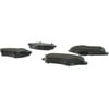 Centric 102.06000 Disc Brake Pad Set C-Tek Semi-Metallic Brake Pads with Shims