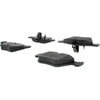 102.07400 by CENTRIC - C-Tek Semi-Metallic Brake Pads with Shims