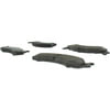 Centric 102.06550 Disc Brake Pad Set C-Tek Semi-Metallic Brake Pads with Shims
