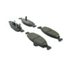Centric 102.07900 Disc Brake Pad Set C-Tek Semi-Metallic Brake Pads with Shims