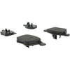 Centric 102.09790 Disc Brake Pad Set C-Tek Semi-Metallic Brake Pads with Shims