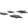 102.09860 by CENTRIC - C-Tek Semi-Metallic Brake Pads with Shims