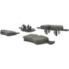 Centric 102.11230 Disc Brake Pad Set C-Tek Semi-Metallic Brake Pads with Shims
