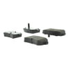 102.11570 by CENTRIC - C-Tek Semi-Metallic Brake Pads with Shims