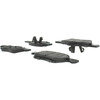 102.10470 by CENTRIC - C-Tek Semi-Metallic Brake Pads with Shims