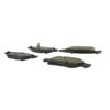 Centric 102.12870 Disc Brake Pad Set C-Tek Semi-Metallic Brake Pads with Shims