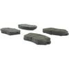 Centric 102.12580 Disc Brake Pad Set C-Tek Semi-Metallic Brake Pads with Shims