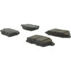 Centric 102.12590 Disc Brake Pad Set C-Tek Semi-Metallic Brake Pads with Shims