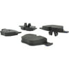 Centric 102.12600 Disc Brake Pad Set C-Tek Semi-Metallic Brake Pads with Shims
