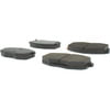 102.13970 by CENTRIC - C-Tek Semi-Metallic Brake Pads with Shims