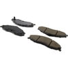 Centric 103.07490 Disc Brake Pad Set C-Tek Ceramic Brake Pads with Shims