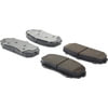 Centric 103.12580 Disc Brake Pad Set C-Tek Ceramic Brake Pads with Shims