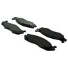 Centric 104.02030 Disc Brake Pad Set Posi Quiet Semi-Metallic Brake Pads with Hardware
