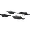 Centric 104.02790 Disc Brake Pad Set Posi Quiet Semi-Metallic Brake Pads with Hardware