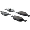 Centric 104.03220 Disc Brake Pad Set Posi Quiet Semi-Metallic Brake Pads with Hardware