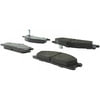 Centric 104.03330 Disc Brake Pad Set Posi Quiet Semi-Metallic Brake Pads with Hardware