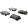 Centric 104.03400 Disc Brake Pad Set Posi Quiet Semi-Metallic Brake Pads